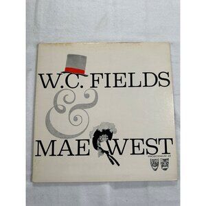 W.C. Fields & Mae West Proscenium Records 22 LP 33 RPM Comedy Album USA